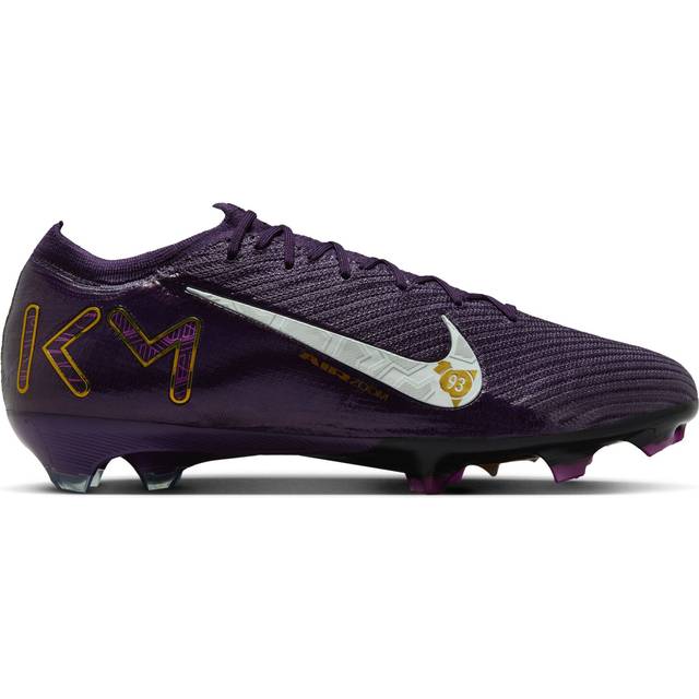 Nike Air Zoom Mercurial Vapor 16 Elite FG Mbappé Personal Edition - Lila/Vit - Gräs (FG) - ['Lila'] (46)
