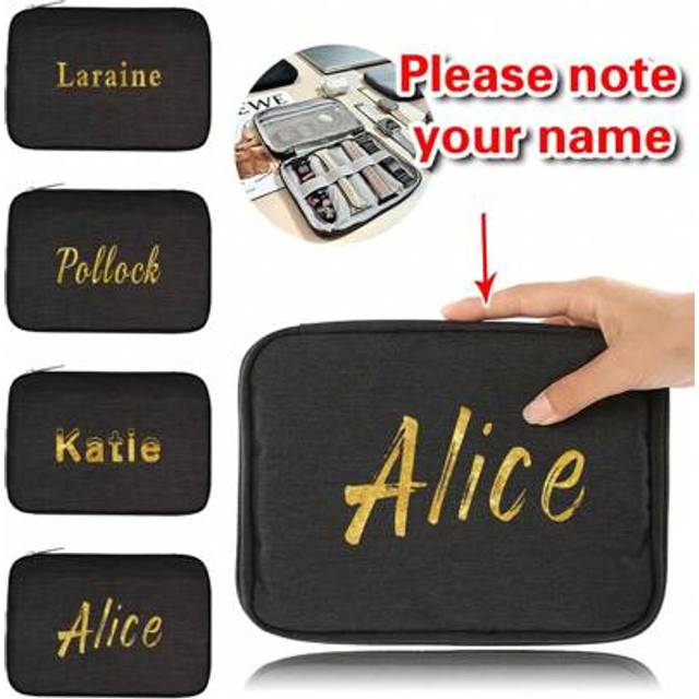 SHEIN Customized Exclusive Watch Storage Bag, Multi-Functional Portable Travel Apple Watch, Watch Strap Storage Bag, Watch Strap Holder Box, Bag Watch Strap