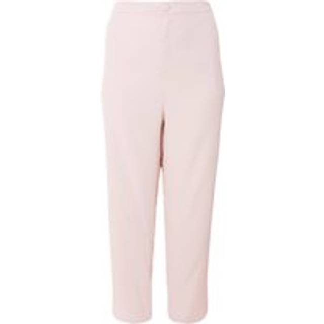 Womens Pale Pink Curve Tailored Trousers - 18