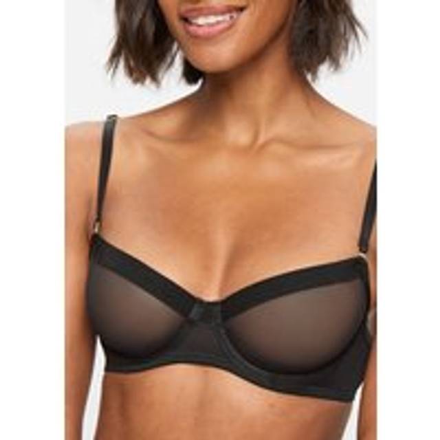 Knickerbox Zadie Non Pad Balcony Bra, Black 36D