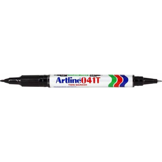 Artline Marker 041T 2-i-1 svart