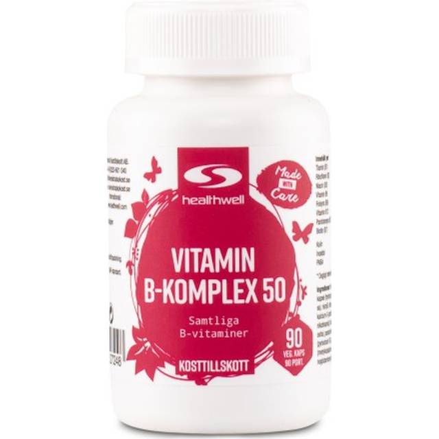 Healthwell Vitamin B-Komplex 50, 90 kaps