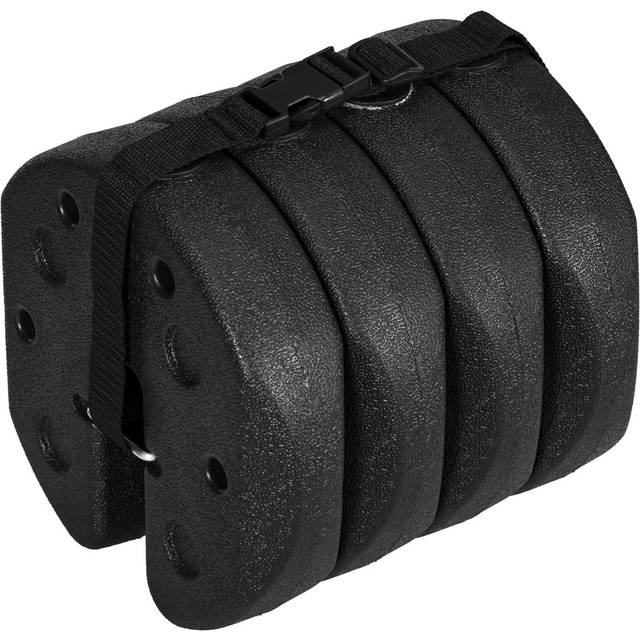 Outsunny Gazebo Weights 12kg Set of 4 - Black - 4 Piece