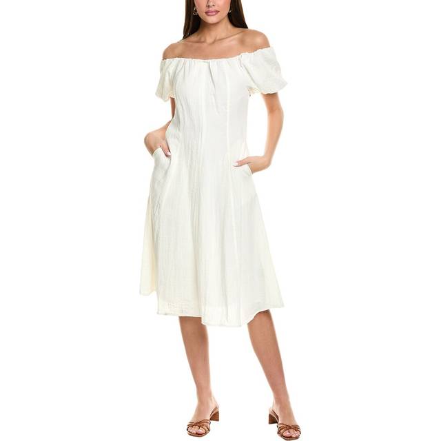 Sam Edelman Off-The-Shoulder Midi Dress