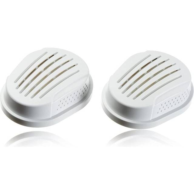 Dräger X-plore Bajonett-partikelfilter P3 R med hölje för aerosoler/partiklar | 3 par | Ersättningsfilter för hel- och halvmasker X-plore 3300, 3500 och 5500
