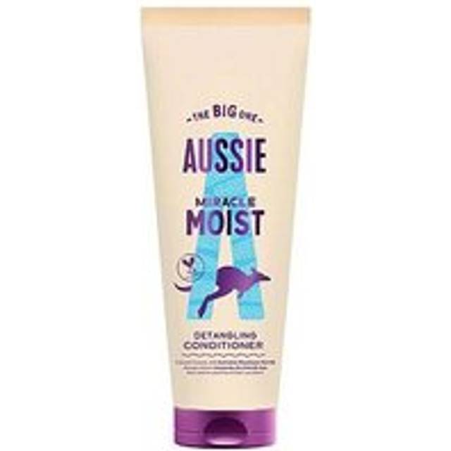 Aussie Miracle Moist Detangling Conditioner 275ml. Moisturising Formula to Revive Dry Hair