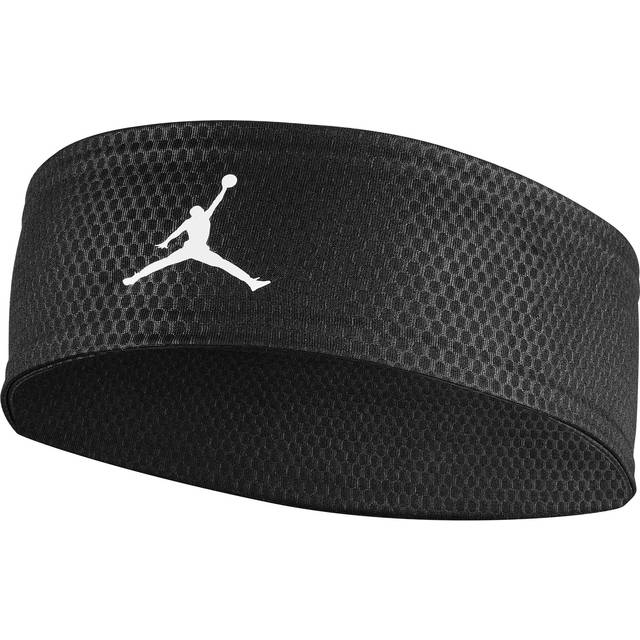 Jordan Jordan Dri-fit Performance Sport Headband Baskettillbehör Black/White - One Size