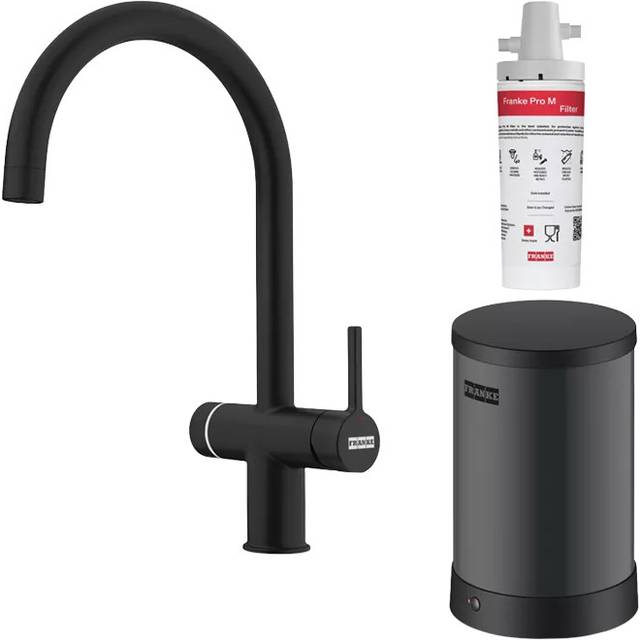 Franke Maris 3-in-1 Electronic Water Hub Boiling Hot Water Swivel Spout Single Lever Kitchen Tap