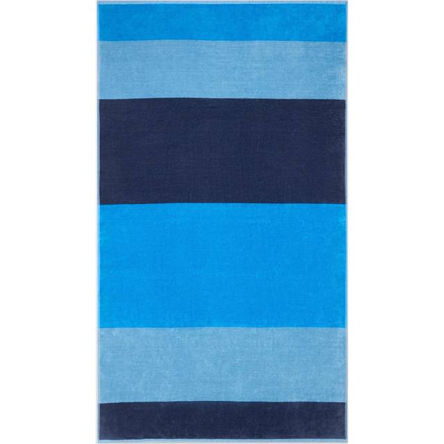 John Lewis Horizontal Block Stripe Beach Towel