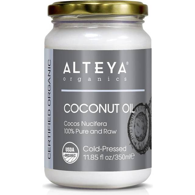 Alteya Organic Extra Virgin Coconut Oil 350ml - 100% USDA Certified Organic Pure Natural Extra Virgin Coconut Oil (Cocos Nucifera)