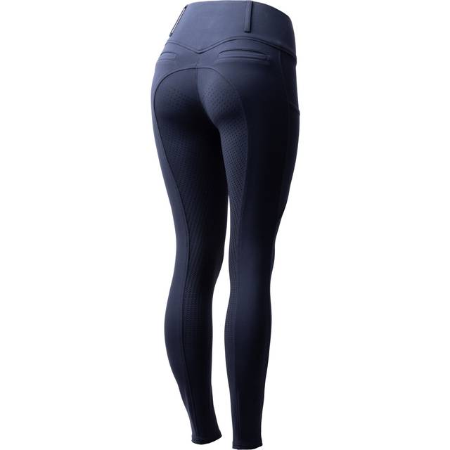Women's full grip riding leggings Horze Mira - Bleu