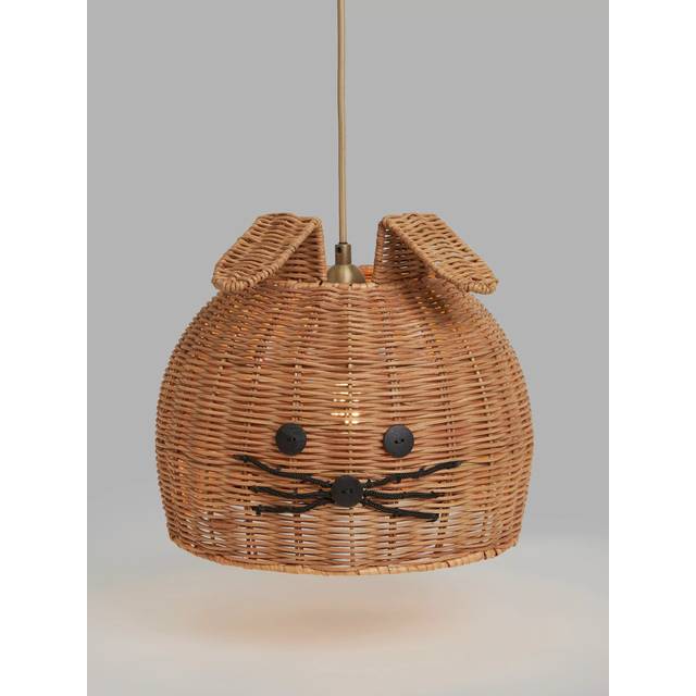 John Lewis Bunny Rattan Ceiling Shade