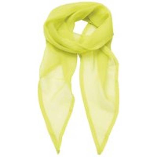 (One Size, Lime) Premier Unisex Adult Colours Chiffon Scarf