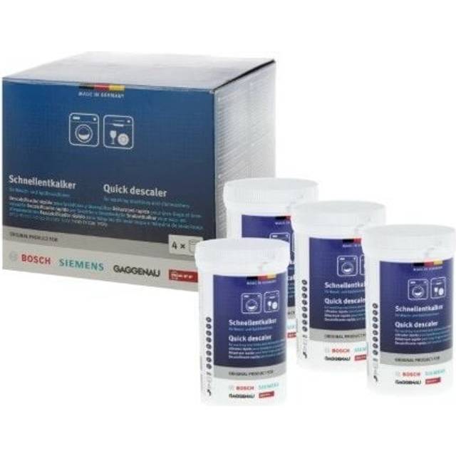 Bosch 00311922 Tvättmaskin och diskmaskin avkalkare, Paket med 4