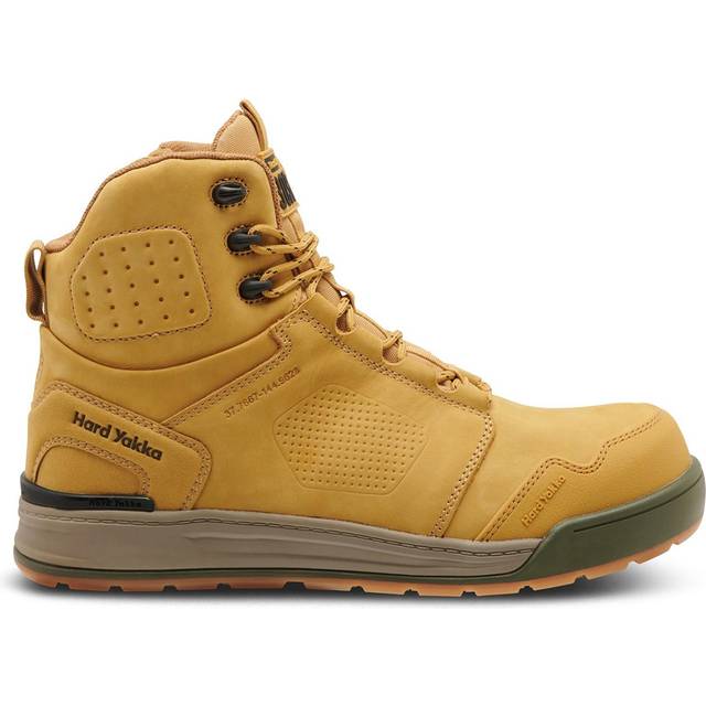Hard Yakka 3056 S7S 6in Wheat Boots for Male - Size 10