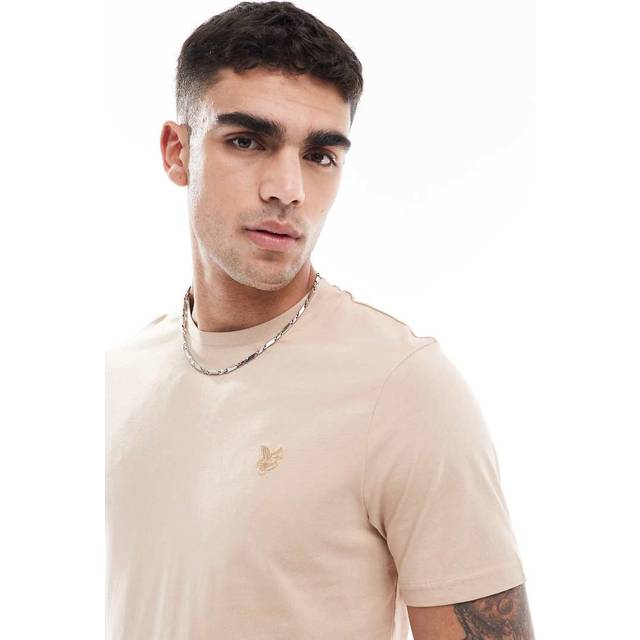 Lyle & scott men's superfine t-shirt, pink