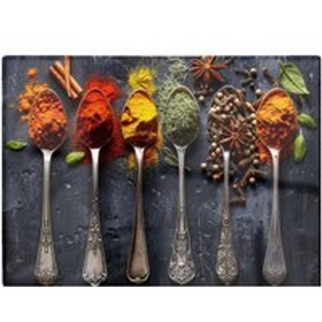 Herbs & Spices: Gastronomic Canvas Chopping Board - Multi - One Size