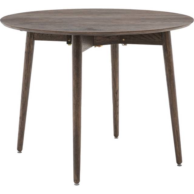 Gallery Direct Lewes Folding Dining Table, Smoked