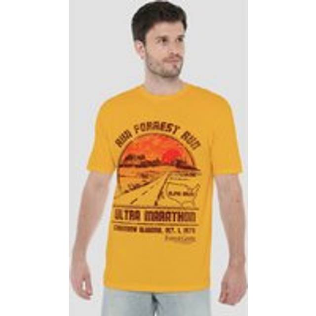 Forrest Gump Ultra Marathon Unisex T Shirt, Gold - XXXL