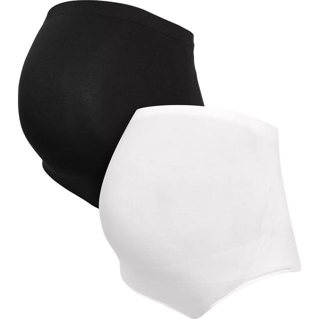 JoJo Maman Bébé Maternity Support Knickers, Pack of 2, White