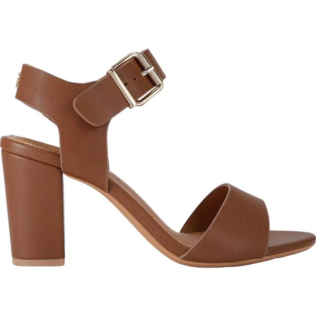 KG Kurt Geiger Sutton2 Block Heel Sandals, Brown Tan