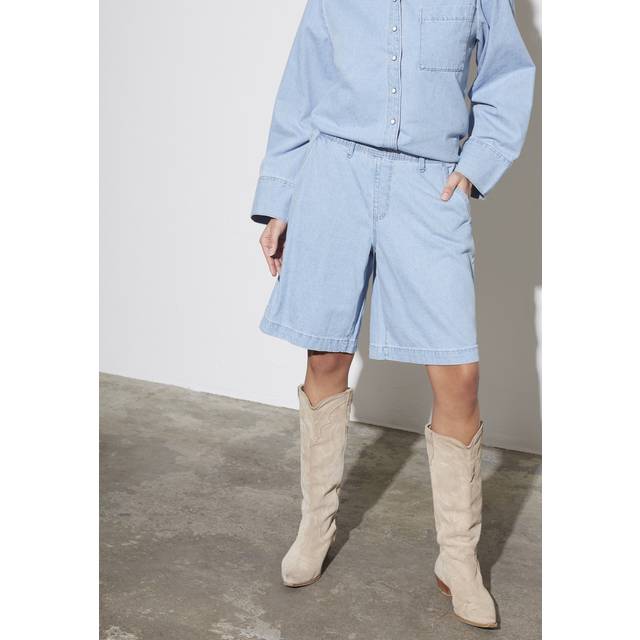 SisterS Point Osasho Dam Shorts Stl. XS - Från Magasin - L. Blue Wash (XS)
