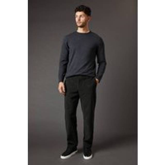 Mens Corduroy Straight Fit Chinos - Olive - 30R