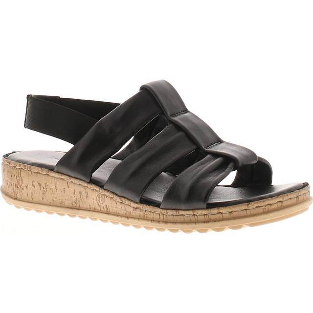 (Black, 6 (Adults')) Hush Puppies Eden Women's Sandals UK Size