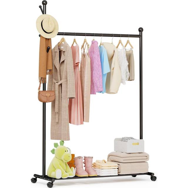 110cm Rolling Clothing Rack