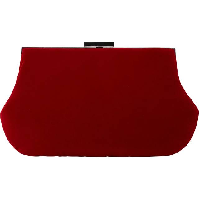 Jasper Conran London Gaby Velvet Clutch Bag