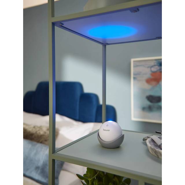 Beurer SL10 DreamLight LED Sleeping Aid Touch Table Lamp, White