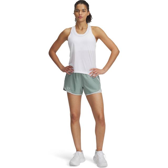 Under Armour - Women's Fly By 2-In-1 Short - Running shorts size XS, turquoise
