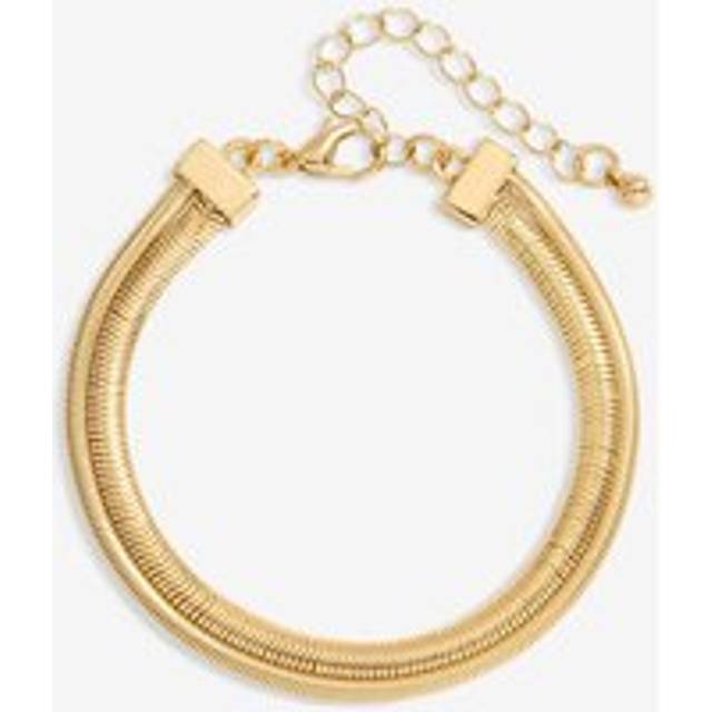 Jon Richard Double Row Snake Chain Bracelet, Gold
