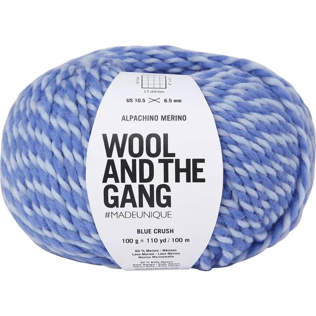 Wool And The Gang Alpachino Merino Twist Knitting Yarn, 50g