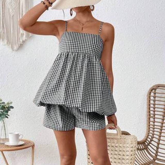 SHEIN Maternity Two Pieces Suits