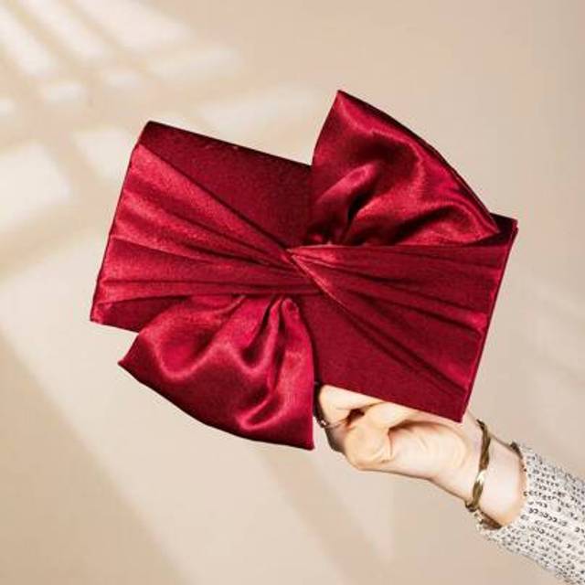 SHEIN Faille Butterfly Shaped Clutch Purse For Party, Evening Bag