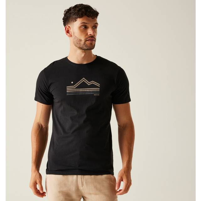 Regatta Mens Breezed V Super Soft Short Sleeve T Shirt XL - Chest 43-44' (109-112cm)
