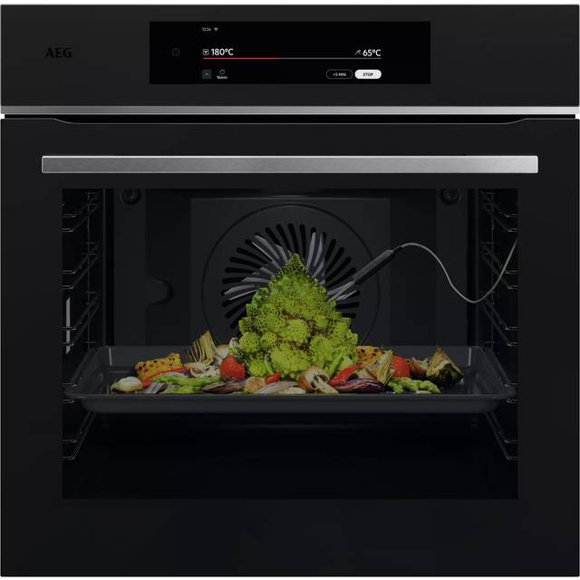 Aeg TT9PB831AT Single Oven Electric - Matt Black / Steel
