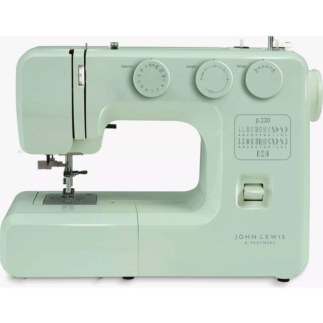 John Lewis JL220 Sewing Machine, Peppermint