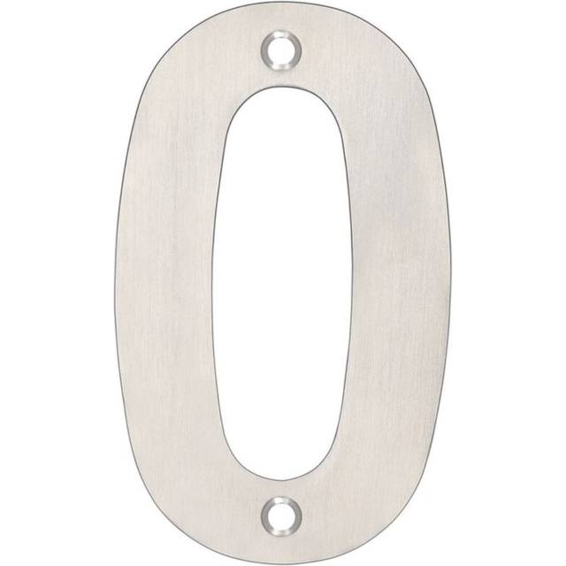10.2Cm H Stainless Steel Surface Mount House Number (10.2cm H)