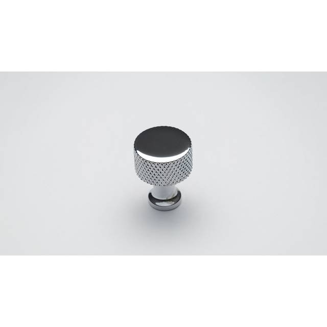 Tarri 20mm Diameter Cylindrical Knob Multipack - Polished Silver (2cm)
