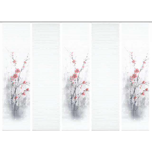 Rochin Polyester Semi Sheer Track Insert Sliding Panel