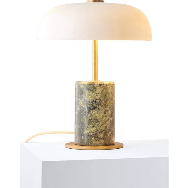 John Lewis Porcini Marble Base Mini Table Lamp, Green