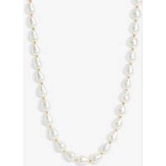 Jon Richard Semi Precious Pearl & Bead Necklace, Gold