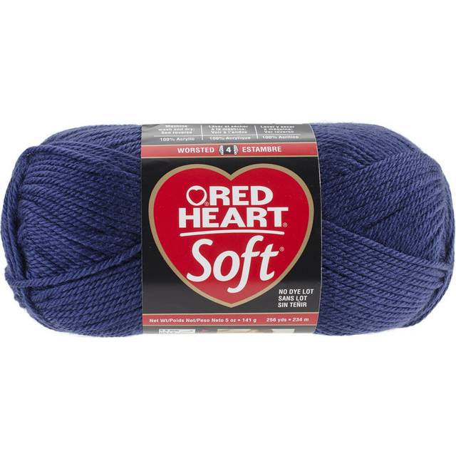 Red Heart Soft Yarn-navy E728-4604