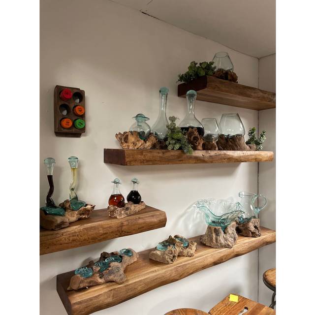 Small Floating Shelf - Brown (7.7cm H X 61cm W X 25.5cm D)