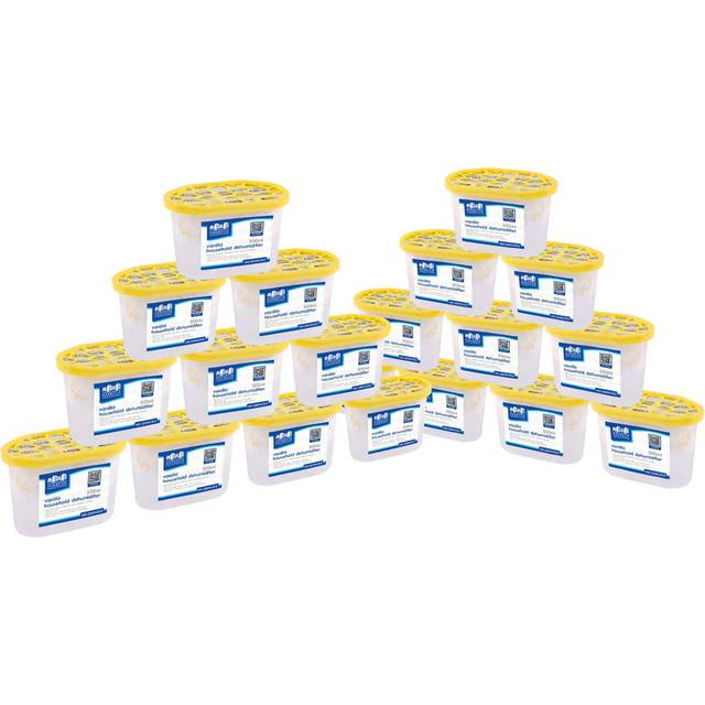 Harbour Housewares Interior Dehumidifiers - 500ml - Vanilla - Pack of 20, Yellow