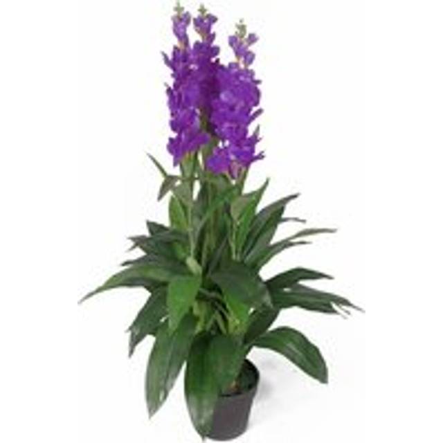 100cm Artificial Cymbidium Orchid Plant - Extra Large - Purple Flowers