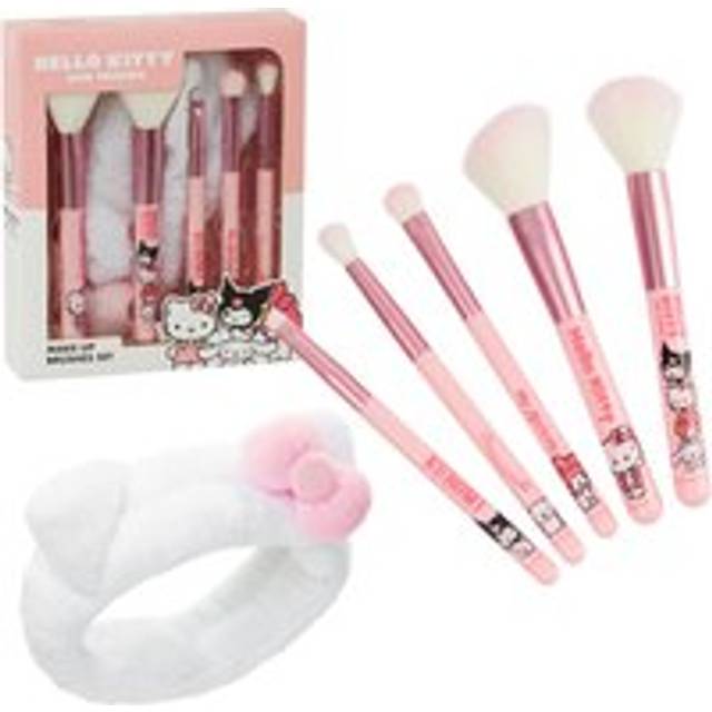 Makeup Brushes Set - Pink - One Size