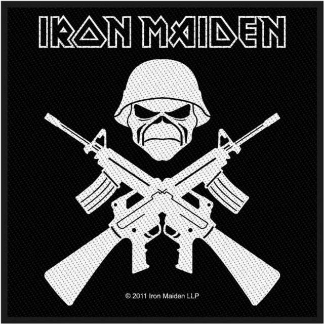 Iron Maiden A Matter Of Life And Death Patch - Black/white - one size